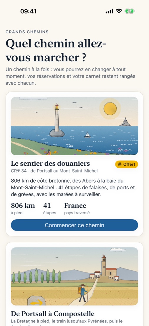 Le choix du chemin
