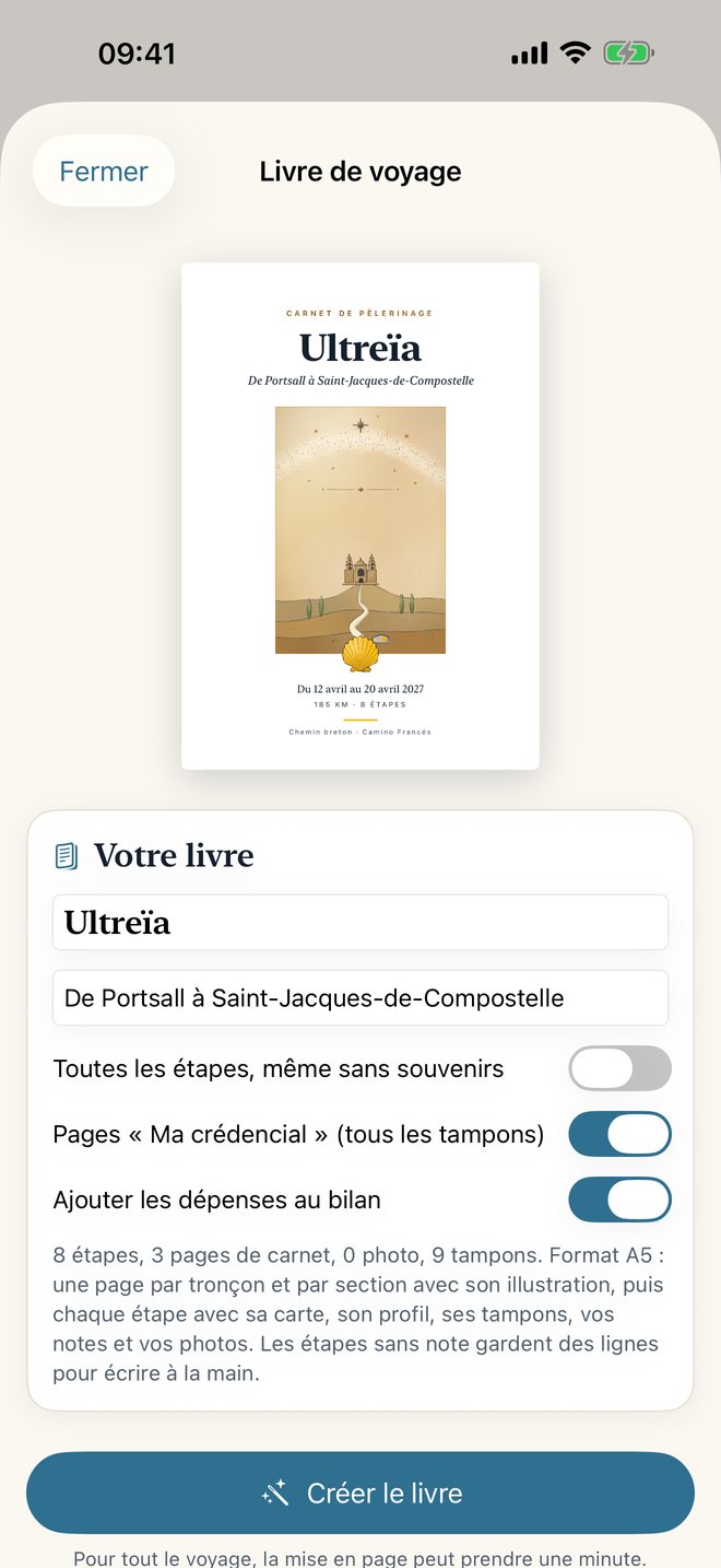 Le livre de voyage